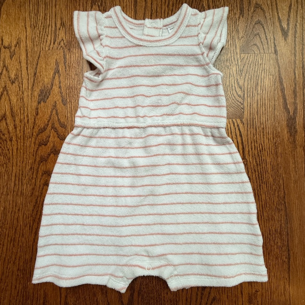 NEW Nordstrom Terry Cloth Romper 3 Months